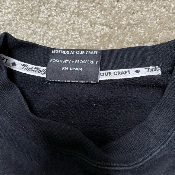 Pink dolphin crewneck sweater - Picture 5 of 7